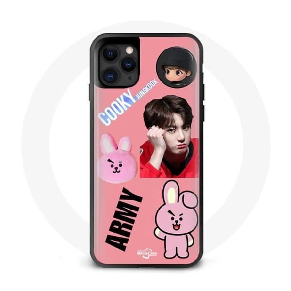 Coque för Iphone 12 Pro Max BTS Bangtan Kille BT21 Cooky Jungkook ARMY