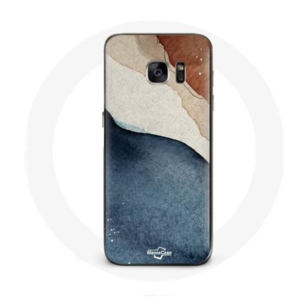 Cover til Samsung Galaxy S6 edge Abstrakt teksturbaggrund