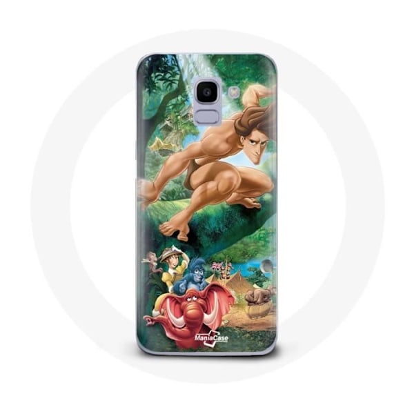 Coque för Samsung Galaxy J6 2018 Tarzan Film affisch