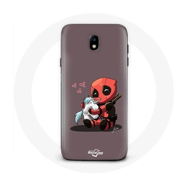 Coque för Samsung Galaxy J5 2017 DeadPool Unicorn Licorne