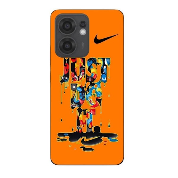 Coque Maniacase För Oppo Reno 13F graffiti nike just do it Svart
