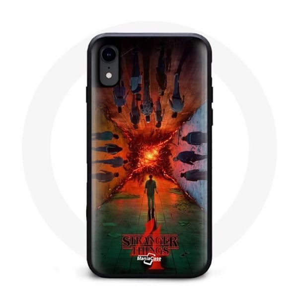 Coque för Iphone XS Max Stranger Things Säsong 4 Affisch Utrustningar av den Nya Teorin