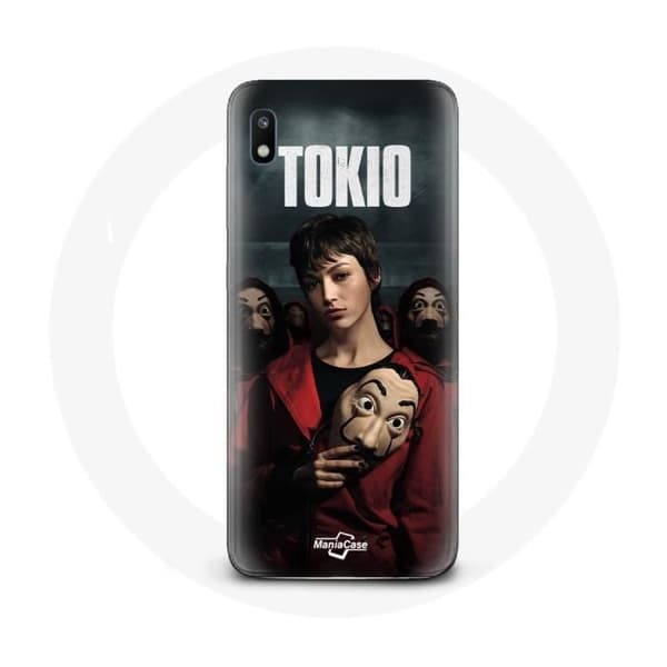 Coque för Samsung Galaxy A10 La Casa De Papel Tokyo Mask