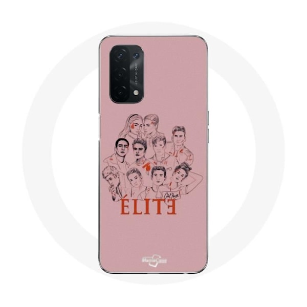 Coque för Oppo A74 5G Elite Säsong 5 Affisch karaktärer Fanart Logotyp