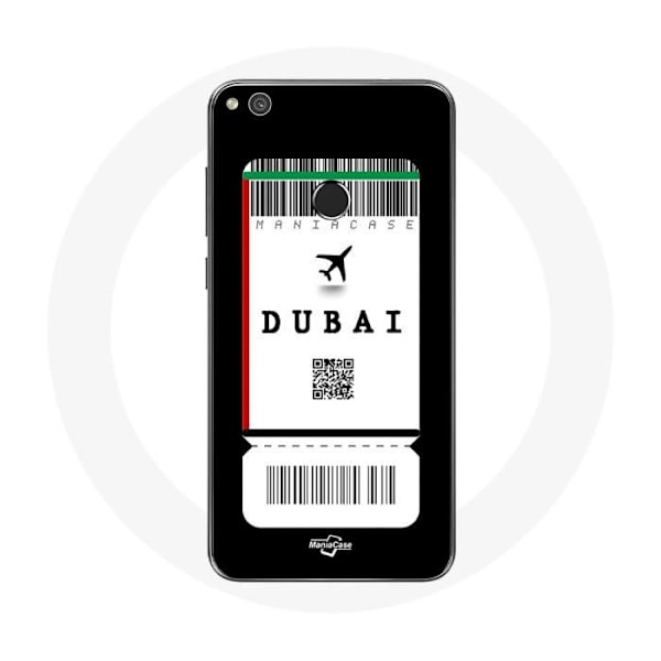 Skyddsfodral för Huawei P8 Lite 2017 Flygbiljett Dubai