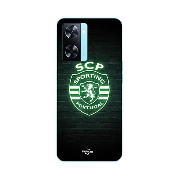 Coque för Oppo A57s 4G SCP SPORTING PORTUGAL LUMINEUX FOND NOIR Maniacase