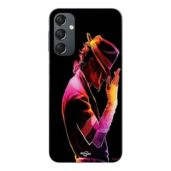 Coque - Maniacase - Samsung Galaxy A24 - Michael Jackson - Mjuk - Färgglad Färgad