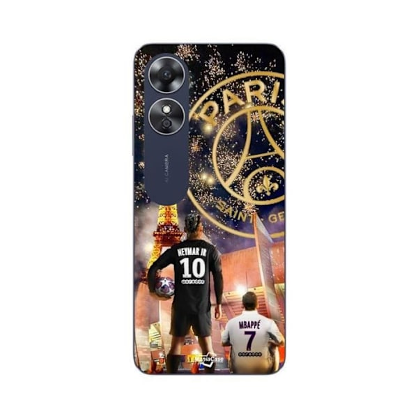 Coque Oppo A17 neymar mbappe noel Maniacase
