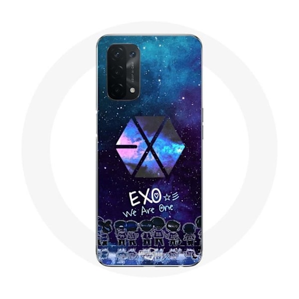 Coque för Oppo A74 5G Exo Grupp K-pop Logotyp vi är ett