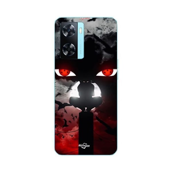 Coque för Oppo A57s 4G Itachi Uchiha Naruto anime konst Maniacase