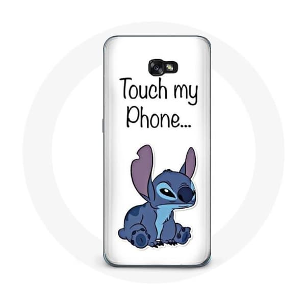 Skydd för Samsung Galaxy A5 Lilo och Stitch söt vit bakgrund