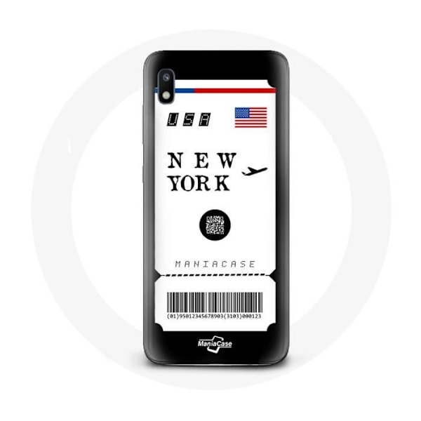Skyddsfodral för Samsung Galaxy A10 Flygbiljett New York
