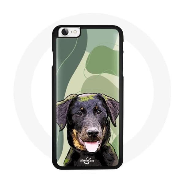 Coque - MANIACASE - iPhone 7 - Flexibel - Stötskydd - Svart