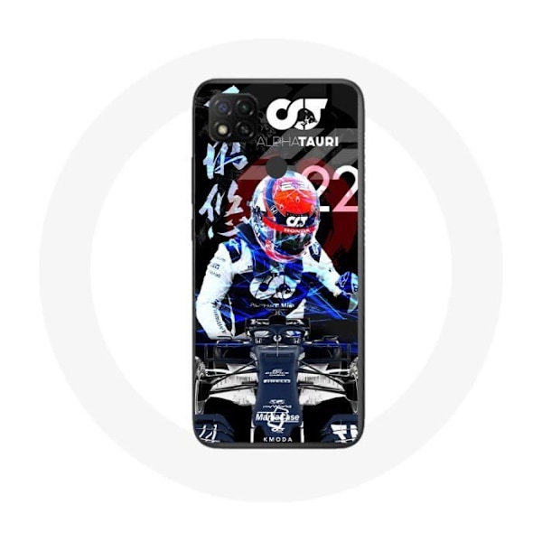 Coque Xiaomi Redmi 9C Formel 1 Yuki Tsunoda japansk F1-förare