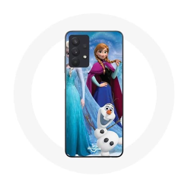 Coque Maniacase til Samsung Galaxy A32 4G Frost Elsa Anna Olaf