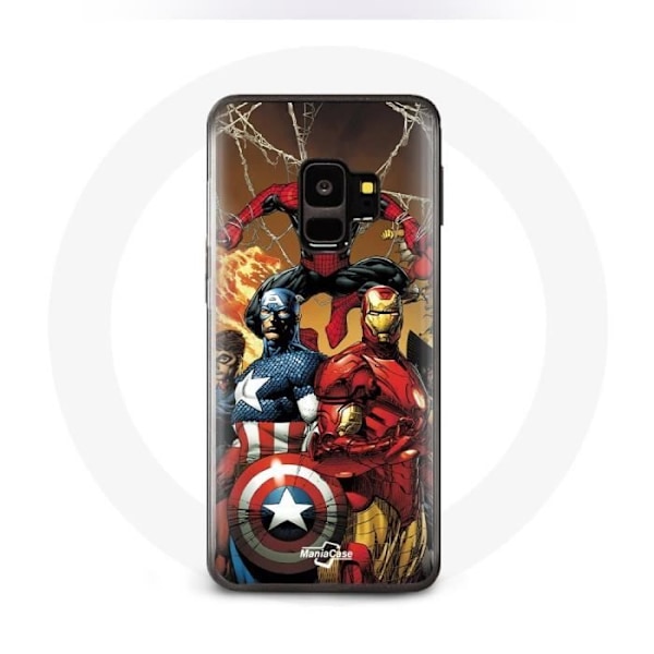 Skydd för Samsung Galaxy S9 Plus Avengers invaders Antika soldater