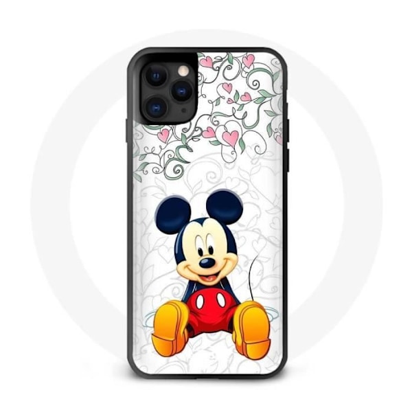 Coque maniacase för iPhone 13 Pro Mickey Mouse Svart