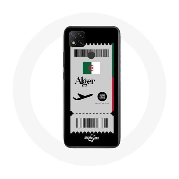 Coque - Xiaomi - Redmi 9C - Flybillet Algeriet - Blød - Syntetisk beskyttelse