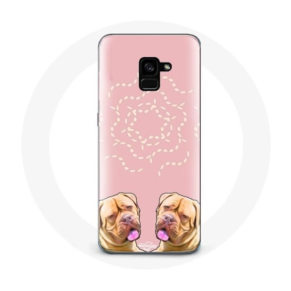 Coque för Samsung Galaxy A8 Plus Dogue de Bordeaux symmetrisk foto