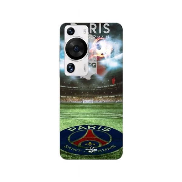 Coque - Maniacase - Huawei P60 Pro - Sort - Paris Saint Germain Benfica - Fleksibel