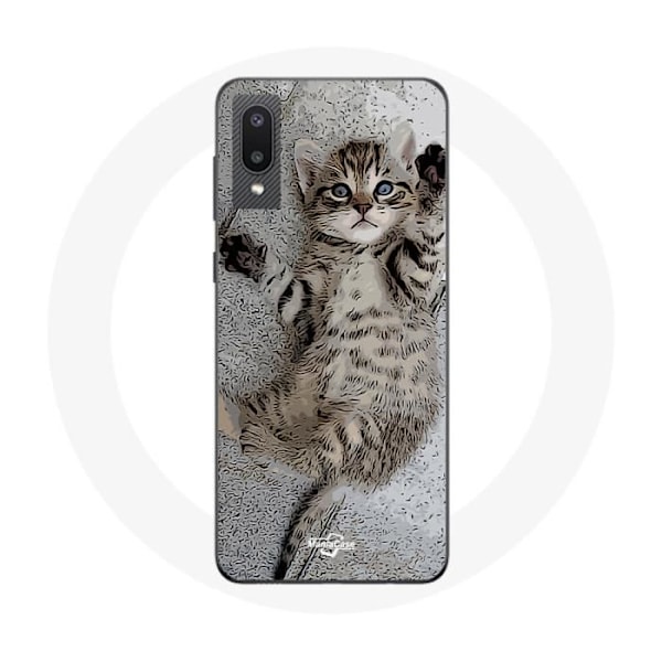 Coque för Samsung Galaxy A02 bengalkatt som sover