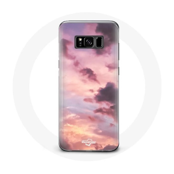 Skydd för Samsung Galaxy S8 plus Solnedgång Bakgrund