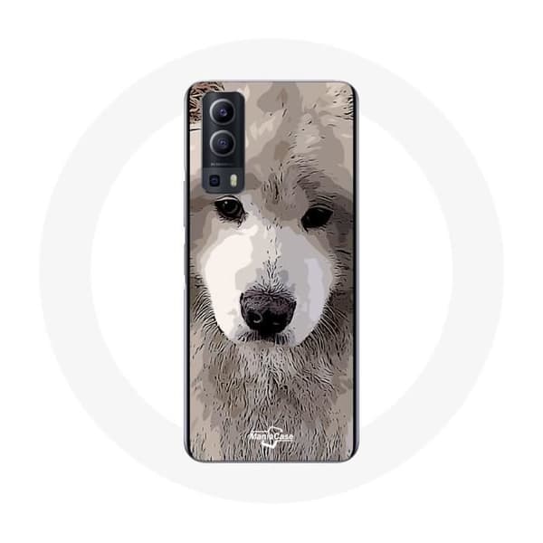 Coque - Vivo - Y72 - Pehmeä - Harmaa - Koirarotu Grå