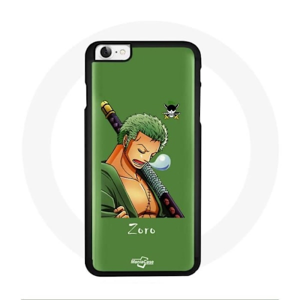 Coque - Maniacase - Iphone 5 - One Piece Zoro - Mjuk - Svart - Skydd Svart