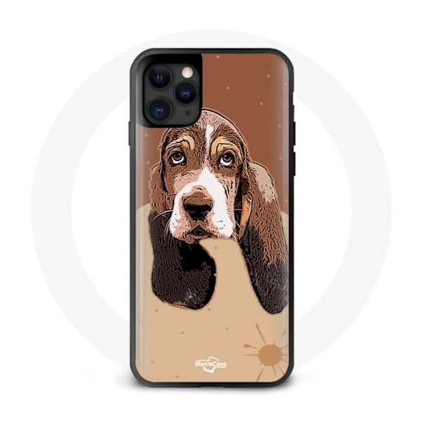 Iphone 13 pro Basset Hound -kasetti