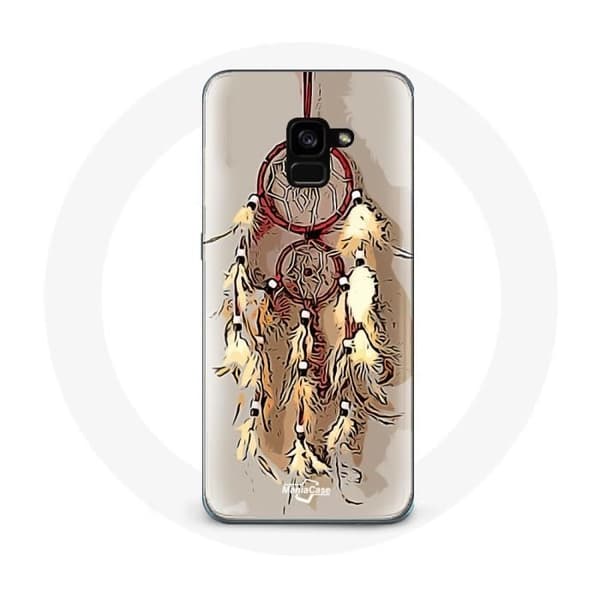 Coque - Samsung - Galaxy A8 Plus - Drømmefanger - Brun - Blød kastanj