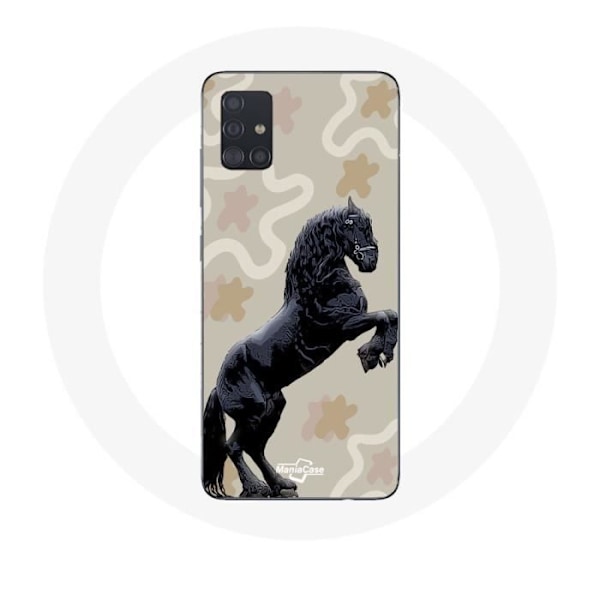 Skydd för Samsung Galaxy A51 5G Frison Svart Hästras.