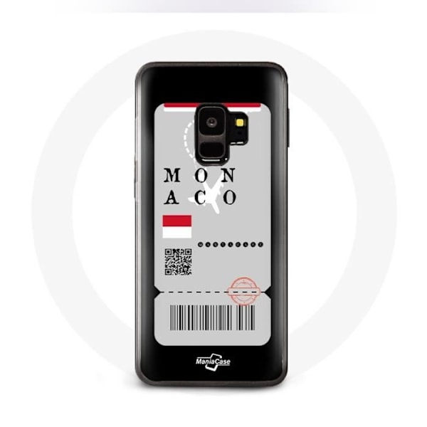 Samsung Galaxy S9 Plus - Lentolippu Monaco - Kotelo