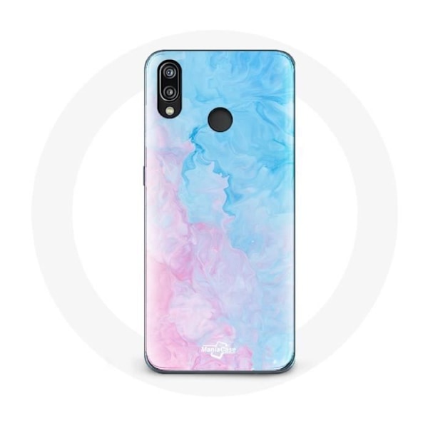 Mobilskal för Huawei P20 Lite Rosa blått mönster