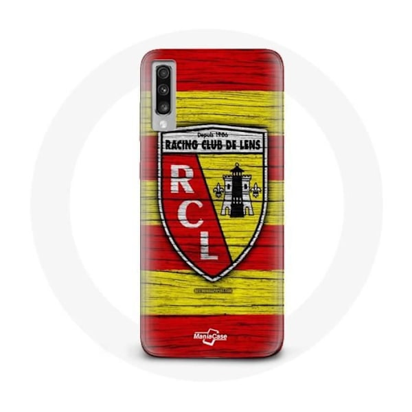 Coque Samsung Galaxy A70 rcl lins original gul och röd