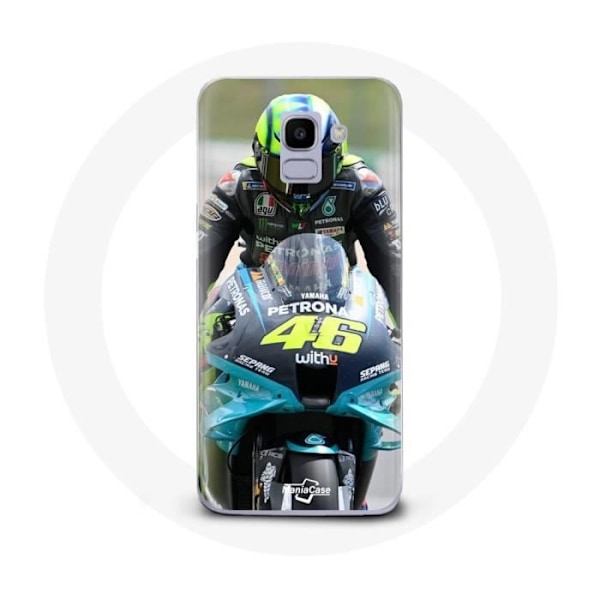 Skydd för Samsung Galaxy A8 2018 Valentino Rossi MotoGP-förare 46