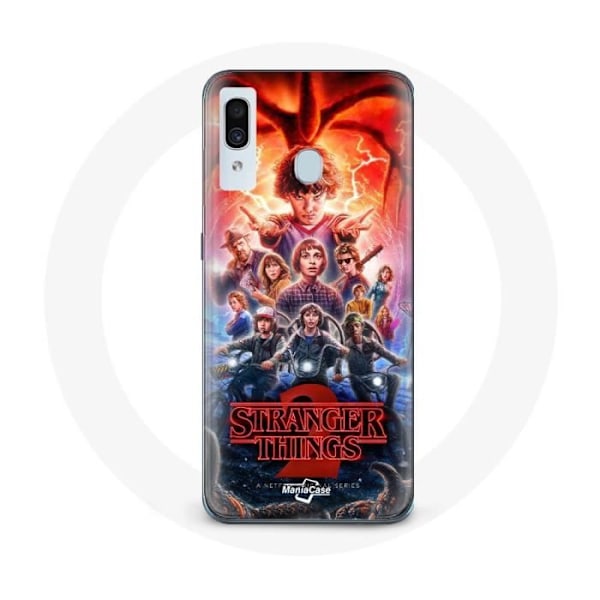 Coque för Samsung Galaxy A20e Stranger Things Affiche Säsong 2