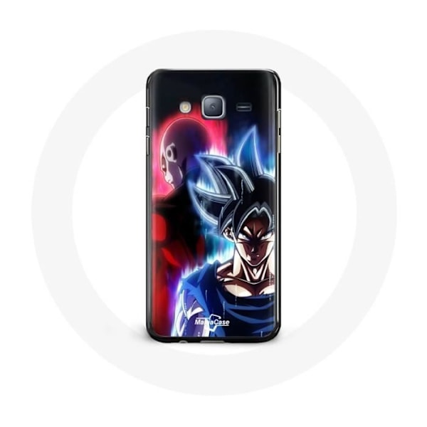 Coque för Samsung Galaxy j3 2016 Anime Dragon Ball Goku och Jiren