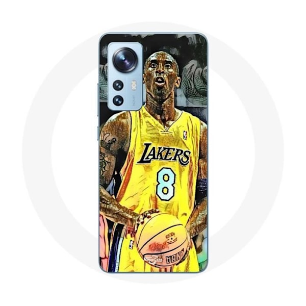 Coque för Xiaomi Mi 12 / 12X Kobe Bryant Dunk Lakers 8 NBA Svart