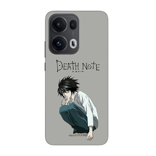 Coque Maniacase För Oppo Reno 13 Pro 5G Anime Death Note Ryuzaki Svart