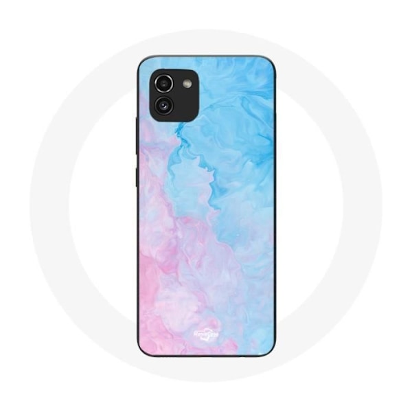 Coque för Samsung Galaxy A03 Blå Rosa