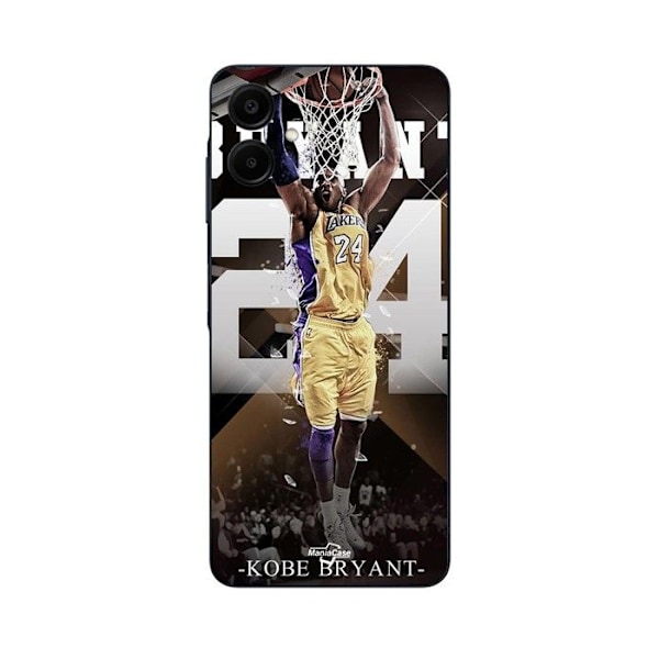 Telefonfodral - Maniacase - Samsung Galaxy A06 - Silikon - Svart - Kobe Bryant Svart