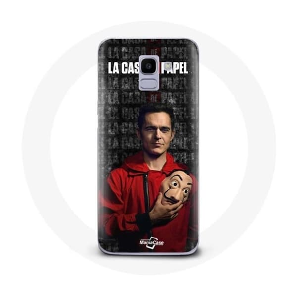 Coque pour Samsung Galaxy A8 2018 La Casa De Papel Berlin Masque