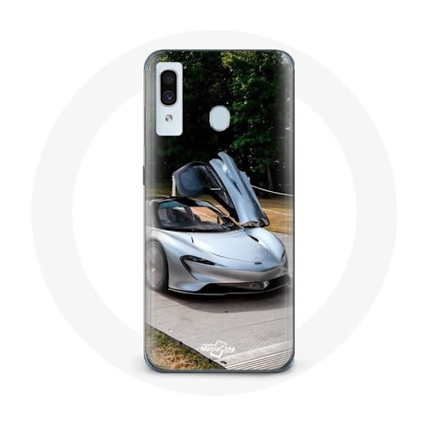 Coque för Samsung Galaxy A20 Formule 1 McLaren Bil Grå