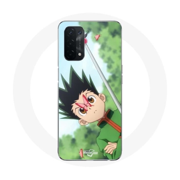 Coque - Maniacase - Oppo A74 5G - Gon Freecss Hunter x Hunter - Silikon - Mjuk svart