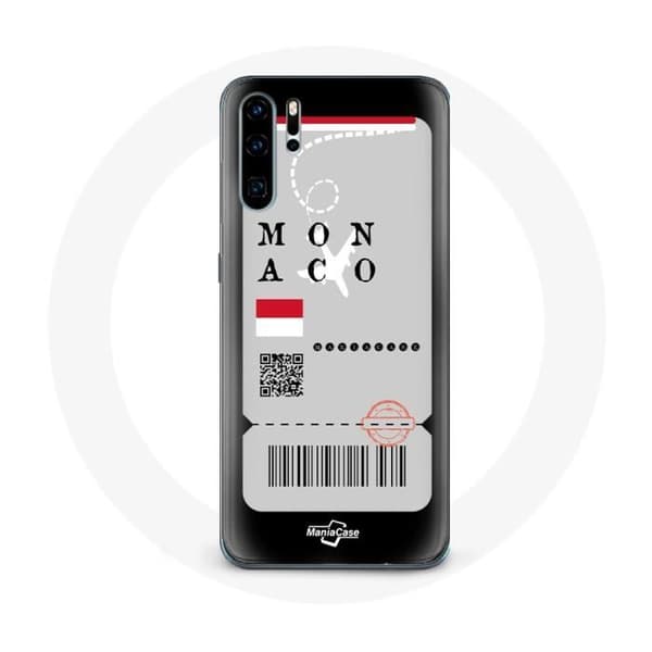 Cover til Huawei P30 Flybillet Monaco