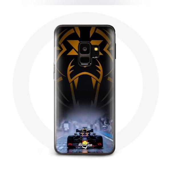 Fodral för Samsung Galaxy S9 Plus Formel 1 Sebastian Vettel F1 förare Svart