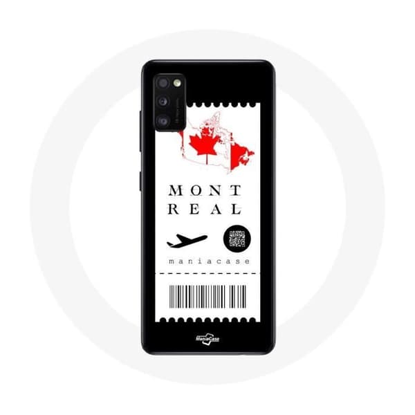 Cover til Oppo A16 Flybillet Montreal Canada