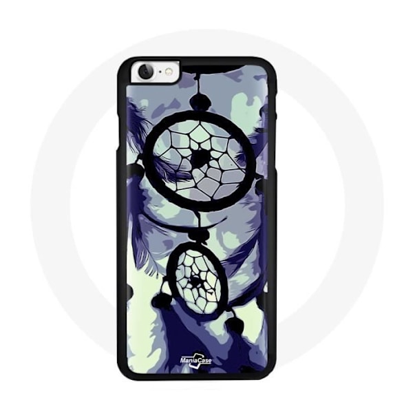 Coque - Drömfångare - Iphone 4 - Mjuk - Lila - Grå Lila, grå