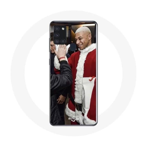 Coque pour Samsung Galaxy A21s Mbappé Jalkapallo Hyvää joulua