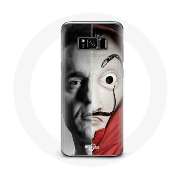 Samsung Galaxy S8:n Coque La casa de papel Berlin Masque Split